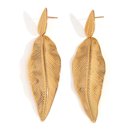 Bae-Leaf Earrings